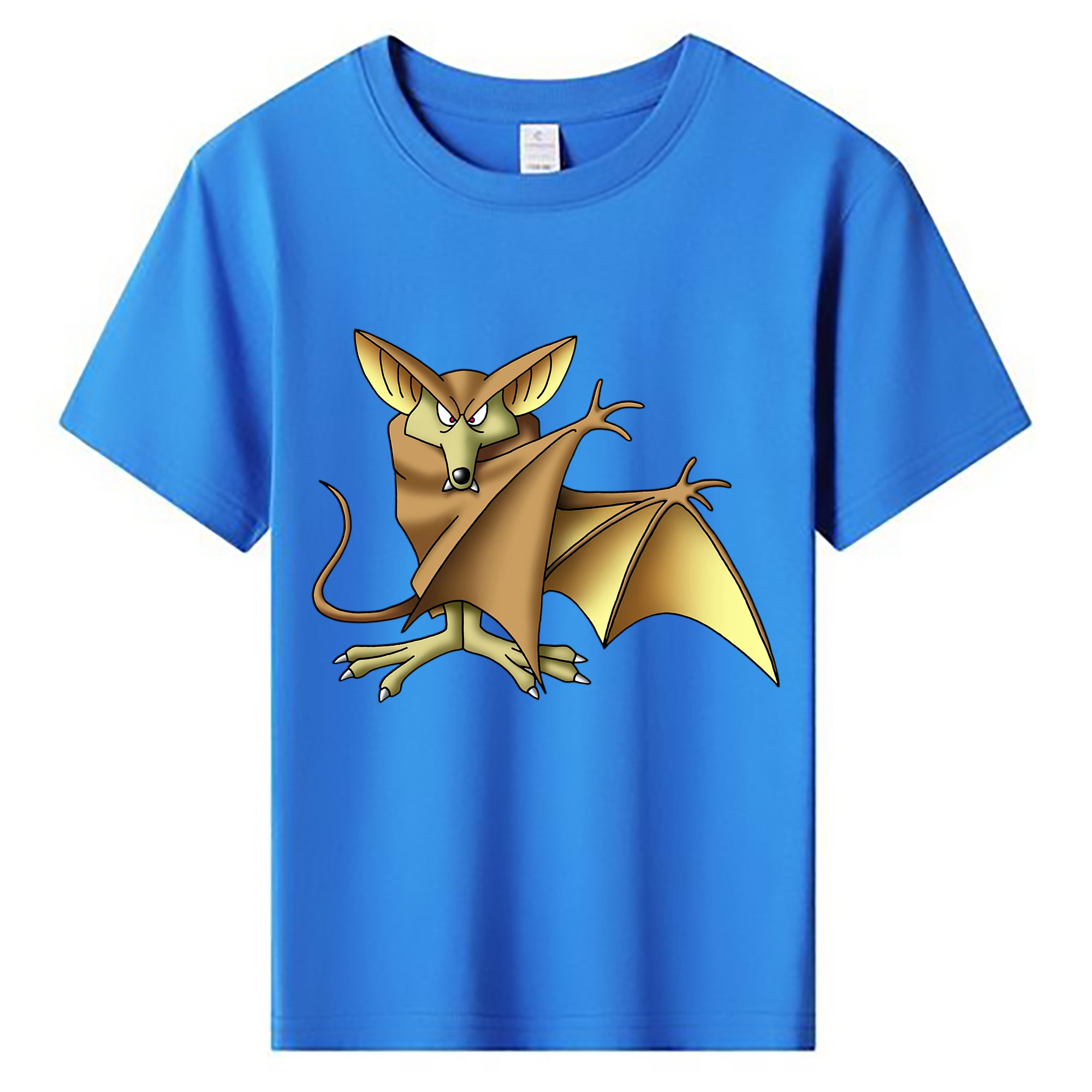 （画像用） ドラゴンクエスト Doragon Kuesuto Dragon Quest 綿100％キッズTシャツ（フロントプリント）